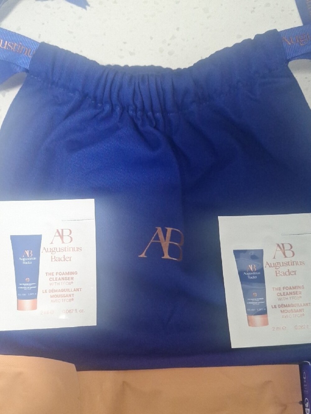 Blue Augustinus Bader Drawstring Bundle - Picture 2 of 6